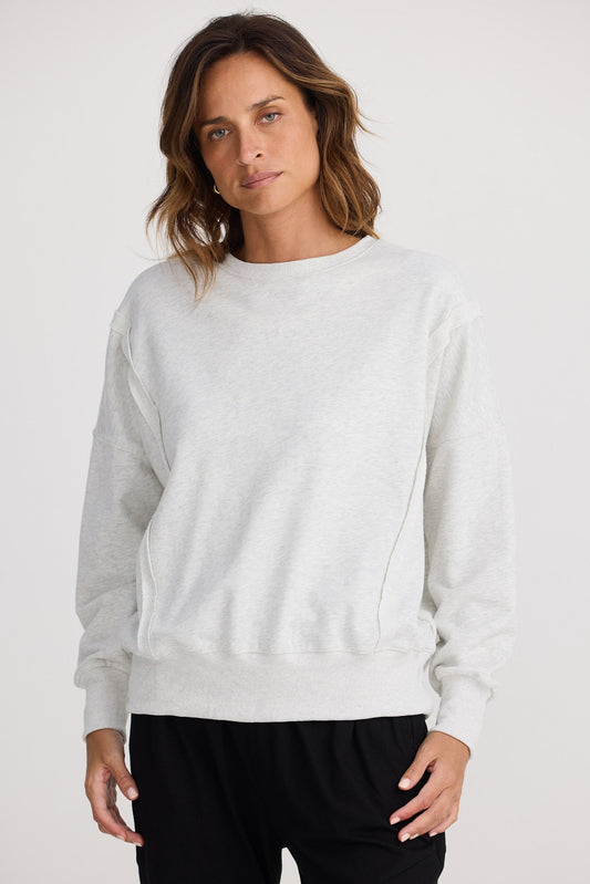 Energy Sweater - Grey Marle